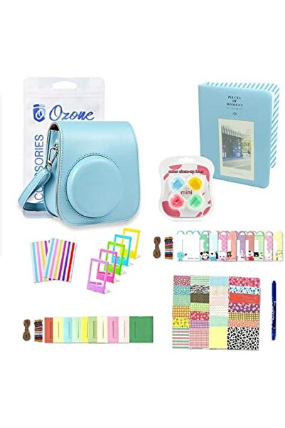 O Ozone مجموعة ملحقات فوجي فيلم، حافظة إنستاكس ميني 11 مصنوعة من جلد البولي ي...