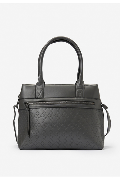 B T Shoes Sivé kabelka do ruky Amarantha