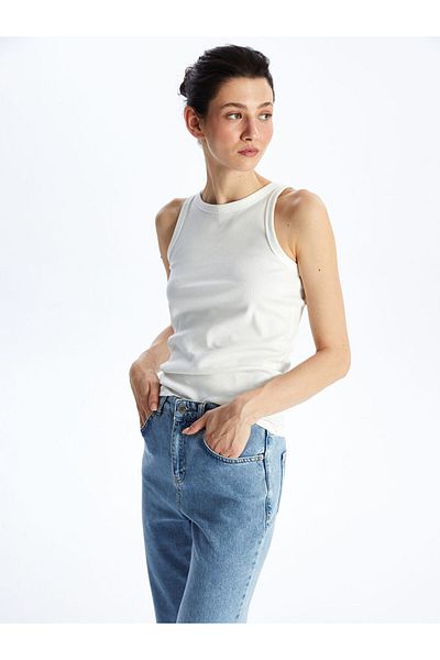 LC Waikiki New Season Women's Crew Neck Plain Undershirt - S4Gb56Z8