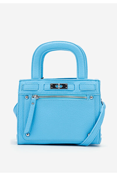 B T Shoes Modrá rukojeť kabelky Yestia