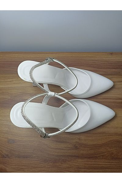 ezmoda Low-Cut Open Back Stiletto