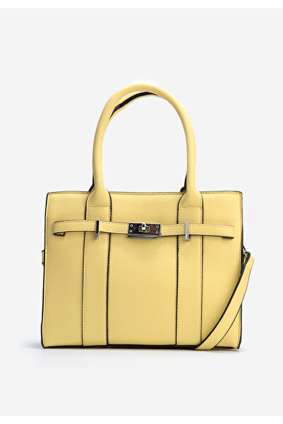 B T Shoes Žlutá rukojeť kabelky Yvesa