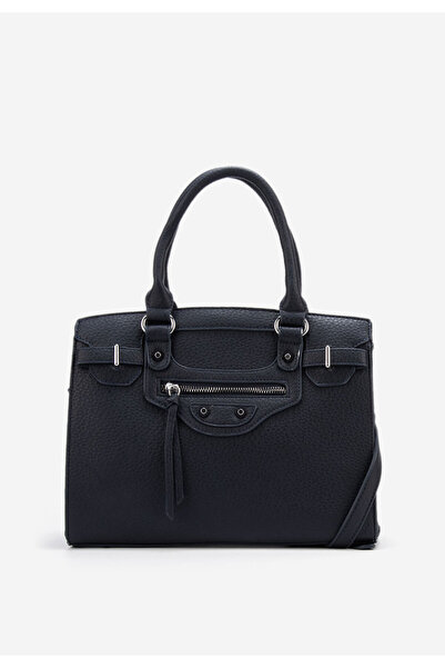 B T Shoes Černá kancelářská kabelka Lentia