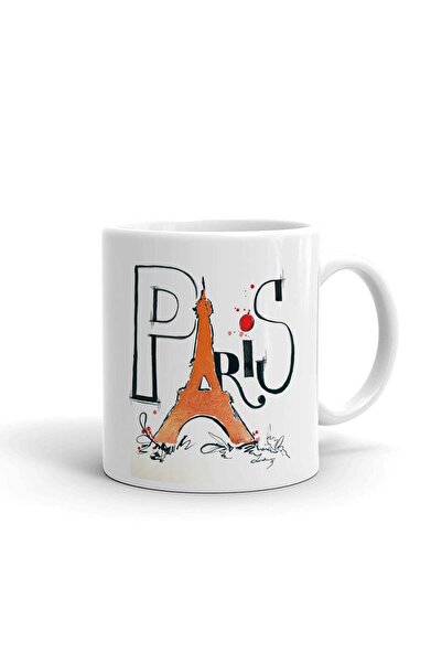 Hamiki كوب سيراميك بورسلين مستورد من باريس ديزاين