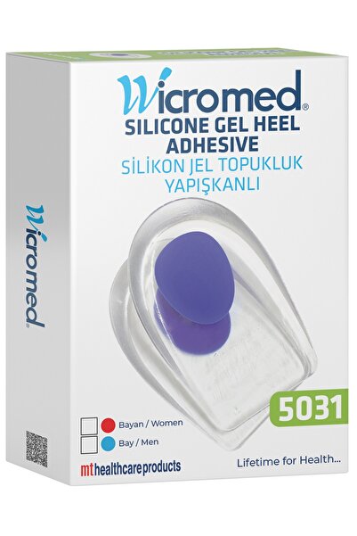 wicromed Topuk Dikeni Tabanlık Ortapedik Silikon Topukluk Jel Yastık Kutulu Lüks