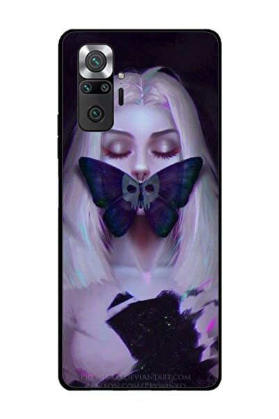 Atlas Персонализиран калъф за Xiaomi Redmi Note 10s, Butterfly Mouth #1, мног...