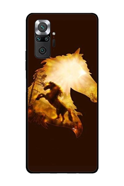 Atlas Husa personalizata si Folie de Silicon Xiaomi Redmi Note 10 Pro, Horse ...