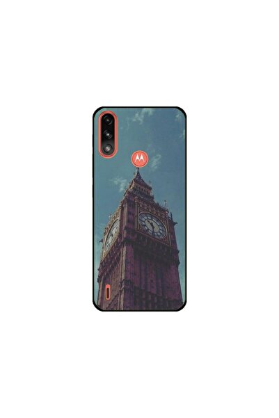 Atlas Husa personalizata si Folie de Silicon Motorola Moto E7 Power, Big Ben ...