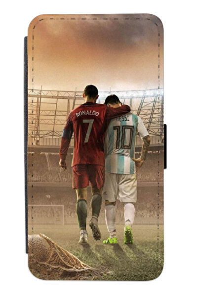 Atlas Προσωποποιημένη θήκη πορτοφολιού Huawei Mate 20 Lite, Messi & Ronaldo, ...
