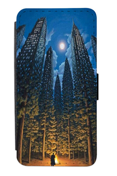 Atlas Husa personalizata tip carte Xiaomi Poco X3 NFC, Forest City, , S2D1M318