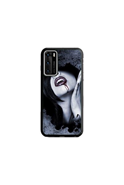 Atlas Husa personalizata si Folie de Silicon Huawei P40, Vampire, multicolor,...