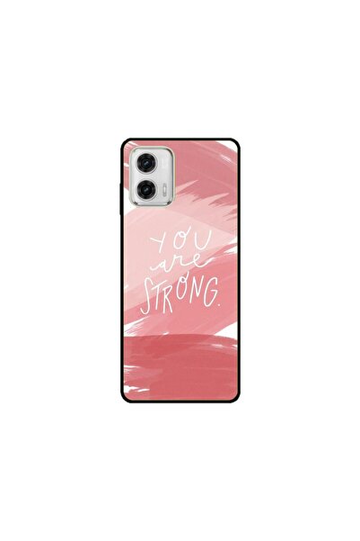 Atlas Husa personalizata si Folie de Silicon Motorola Moto G53, You are Stron...