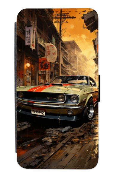 Atlas Husa personalizata tip carte Apple iPhone 11 Pro Max, Cars #6, multicol...