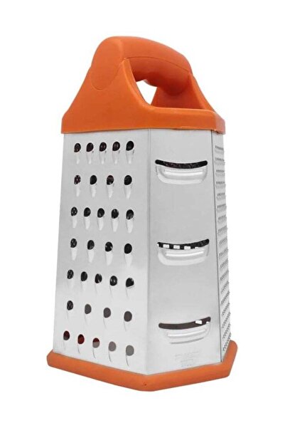 Generic LIMITLESS Kitchen Stainless Steel 6-sided Box Grater Vegetable Cheese Slicer Shredder with Strong G