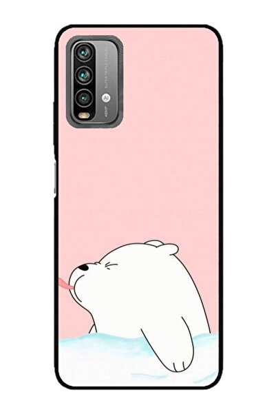 Atlas Husa personalizata si Folie de Silicon Xiaomi Redmi Note 9s, Bears #4, multicolor, S1D1M0144