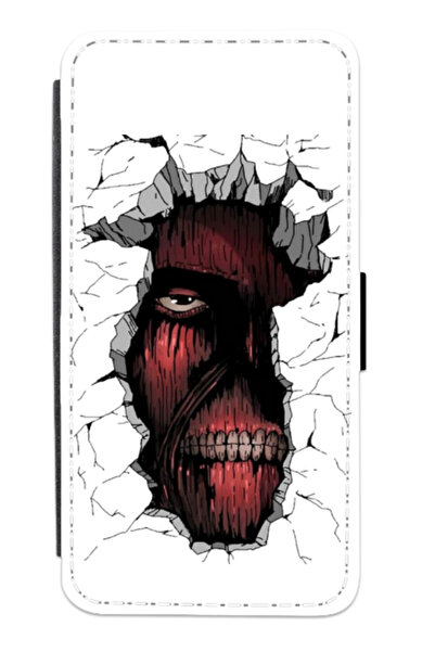 Atlas Husa personalizata tip carte Xiaomi Redmi 8, Attack on Titan #4, multic...