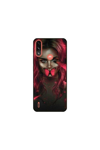 Atlas Husa personalizata Motorola Moto E7i Power, Butterfly Mouth #2, multico...