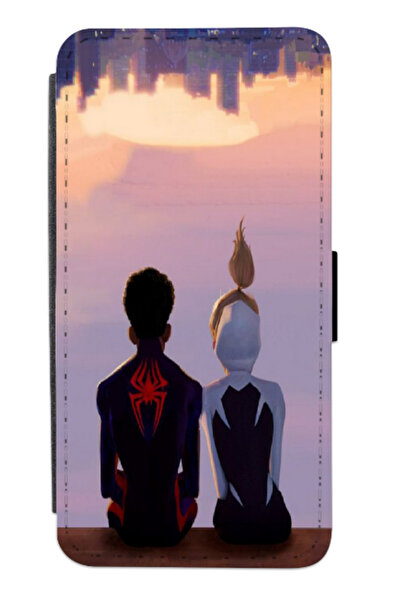 Atlas Husa personalizata tip carte Xiaomi Redmi Note 9 5G, Spider-Man #7, mul...