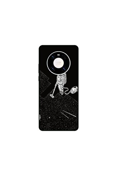 Atlas Husa personalizata si Folie de Silicon Huawei Mate 40 Pro, Vacuum of Sp...