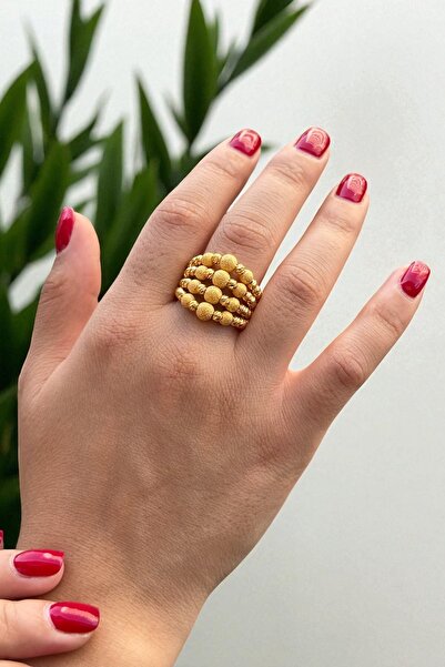 Utku Kuyumculuk 22 AYAR 4 SIRA DORİKA ALTIN TOPLU YÜZÜK