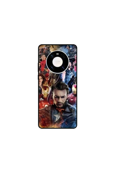 Atlas Husa personalizata si Folie de Silicon Huawei Mate 40, Avengers Endgame...