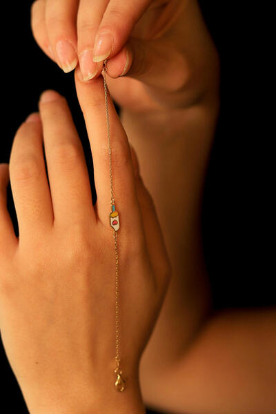 GÜLENLER ALTIN 14 Ayar Altın Dondurma Bebek Künye