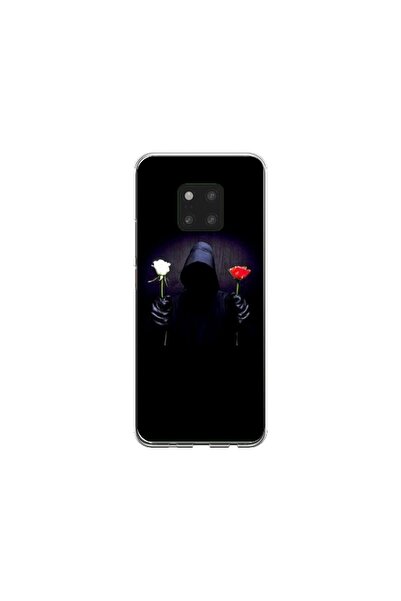 Atlas Husa personalizata si Folie de Silicon Huawei Mate 20, Choose Rose, mul...
