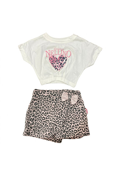 OEM SET DE 2 PIESE CU TRICOU SI PANTALONI SCURȚI