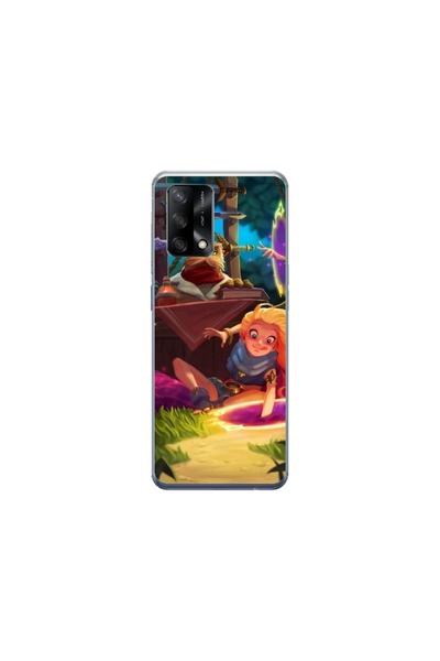 Atlas Personalized Case and Silicone Film OPPO A74 5G, Tangled, multicolor, S...