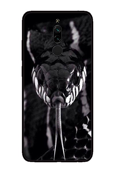 Atlas Husa personalizata si Folie de Silicon Xiaomi Redmi Note 8 Pro, Snake, ...