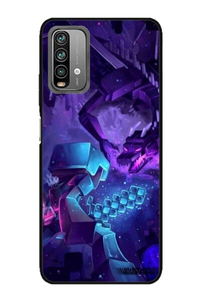 Atlas Husa personalizata Xiaomi Redmi Note 9 Pro Max, Ender Dragon, multicolo...