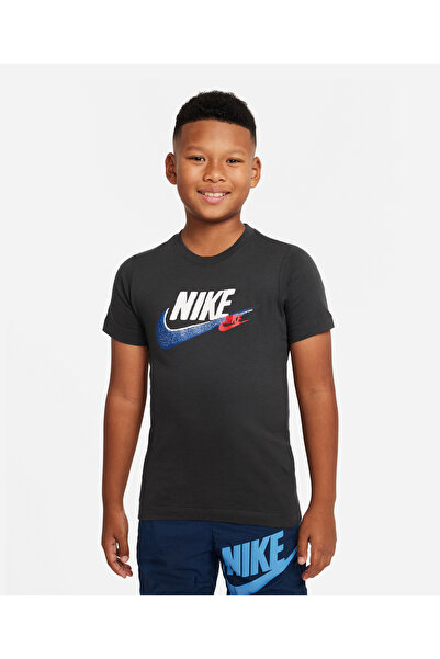 Nike Sportswear Round Neck T-Shirt - Dark Grey