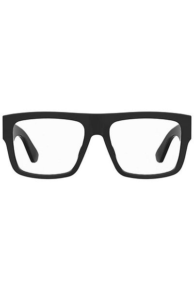 Moschino Rame de ochelari de vedere pentru bărbați MOS637 807, Plastic, Negru, 55 mm
