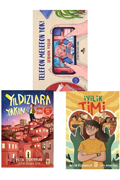 Kronik Kitap Telefon Melefon YokYıldızlara Yakınİyilik TimiŞermin Yaşar 3 KİTAP
