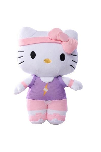 Hello Kitty Jucarie de plus, Hello Kitty cu Fundita Roz, 20cm