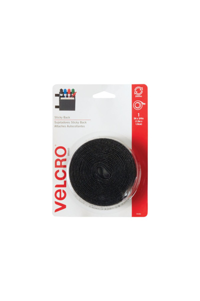 Velcro شريط لاصق لاصق بطول 5 أقدام × 3/4 بوصة