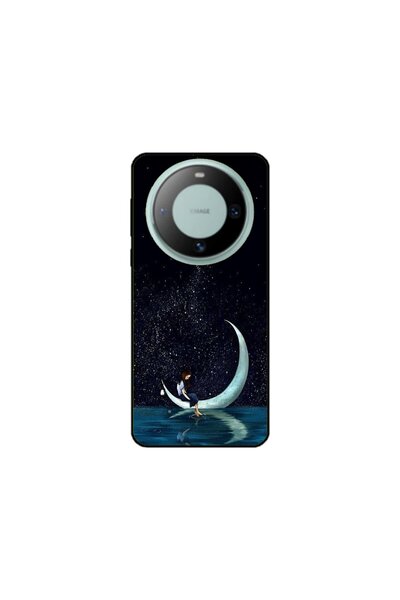 Atlas Husa personalizata Huawei Mate 60 Pro, Moon Fishing, multicolor, S1D1M0270
