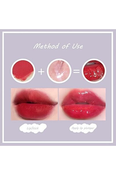 MAXFINE Set 3 luciu pentru buze, hidrateaza si volumizeaza instantaneu buzele,