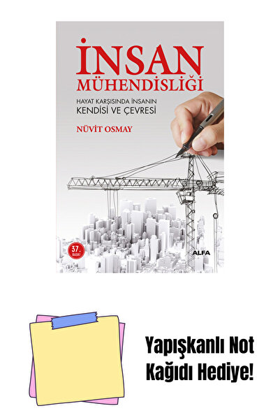 Alfa Yayınları الهندسة البشرية + ورق ملاحظات لاصق