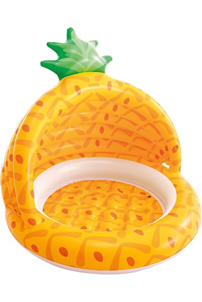 Intex Ananas Gölgelikli Şişme Bebek Havuzu 102 Cm