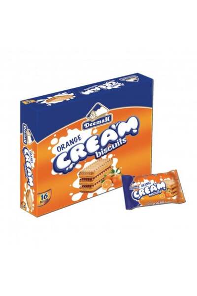 Deemah Cream Orange, 25 g × 16