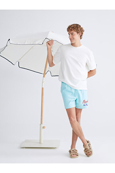 LC Waikiki Ανδρικό σορτς κολύμβησης με κοντό εμπριμέ