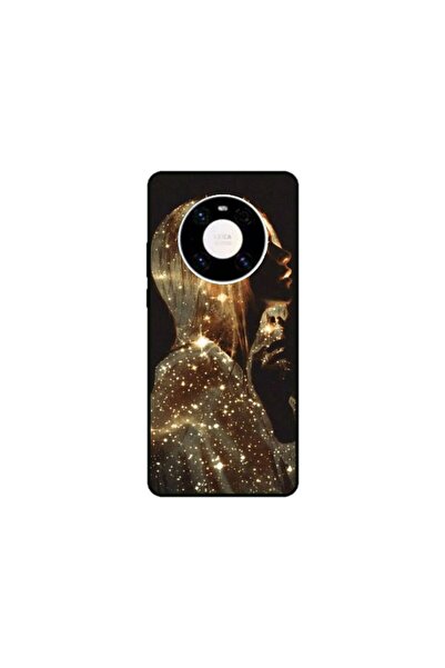 Atlas Εξατομικευμένη θήκη Huawei Mate 40, Golden Girl, πολύχρωμη, S1D1M0350