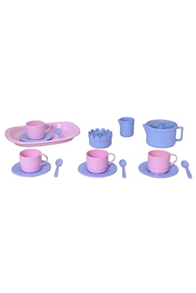 Plasto Set vase pentru cafea, PLASTO, 18 elemente, multicolor, pentru 4 persoane