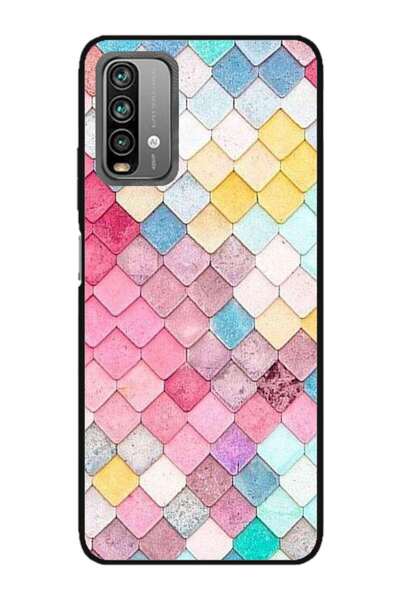 Atlas Εξατομικευμένη θήκη και μεμβράνη σιλικόνης Xiaomi Redmi Note 9s, χρωματ...