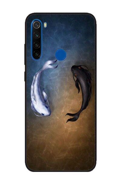 Atlas Προσαρμοσμένη θήκη Xiaomi Redmi Note 8, Ying and Yang Fish, πολύχρωμη, ...