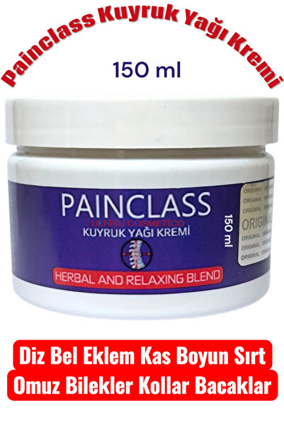 ULFİSU COSMETİCO Painclass Kuyruk Yağlı Masaj Kremi 150 ml - Tüm Vücut İçin K...