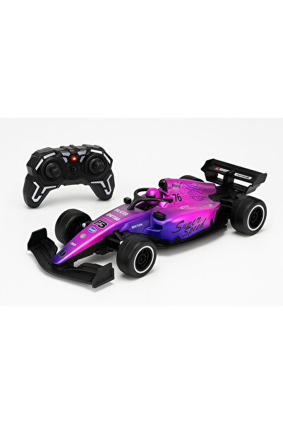 OVATEX 2.4 Ghz Full Fonksiyon 20 Km Hızlı Şarjlı Işıklı Motor Sesli Uzaktan Kumandalı F1 Formula 30 Cm