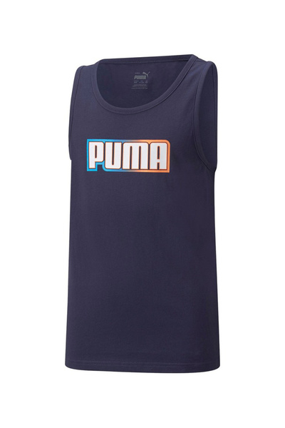 Puma Alpha Round Tee - Peacoat