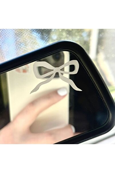 hediyenebak مرآة الرؤية الخلفية على شكل فيونكة، سيارة، سيارة، سيارات، دراجة ن...